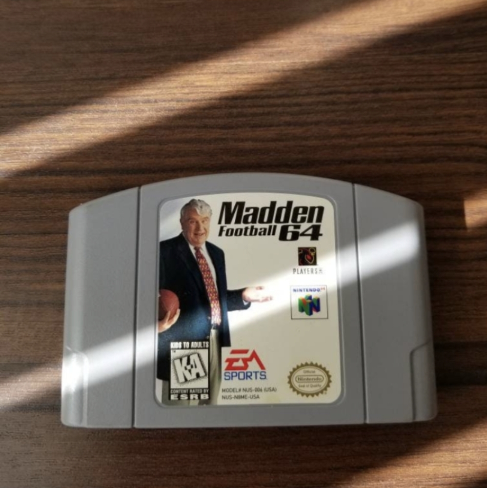 ⚡2/$15⚡N64 Madden Football 64